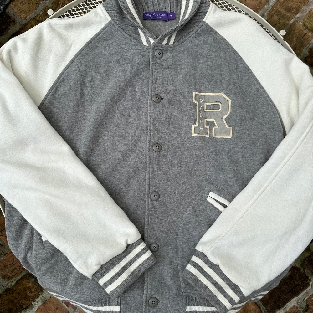 Ralph Lauren Purple Label Varsity Jacket